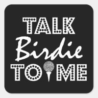 Golf Player: Talk Birdie To Me