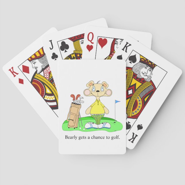 Golf Playing Cards (Back)