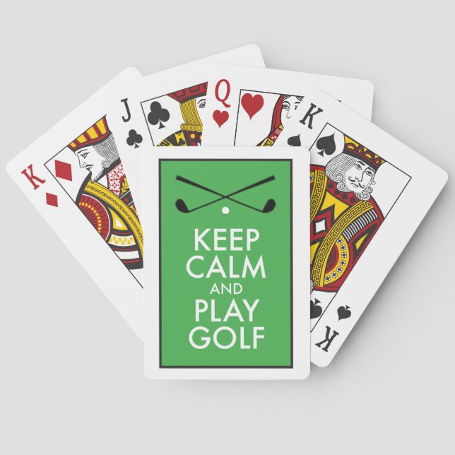 Golf Playing Cards (Back)