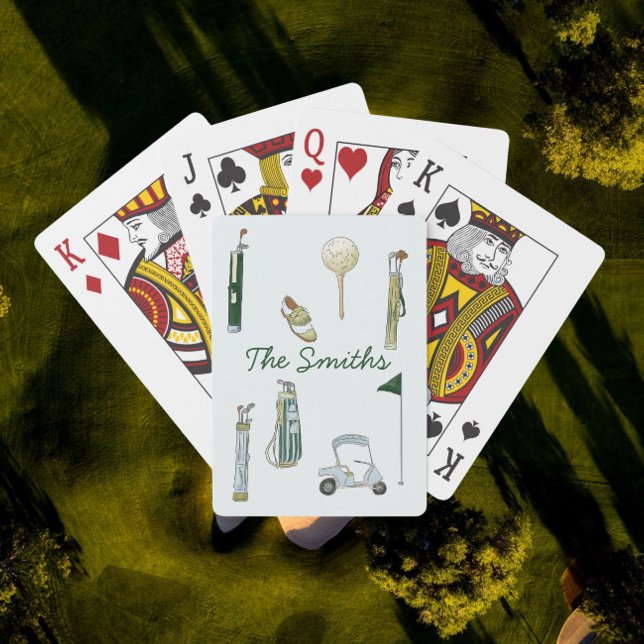 Golf Playing Cards  (Creator Uploaded)