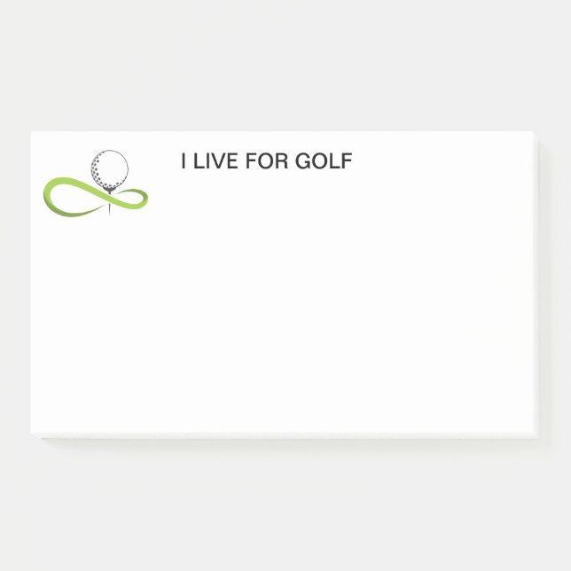 Golf Post it Notes (Front)