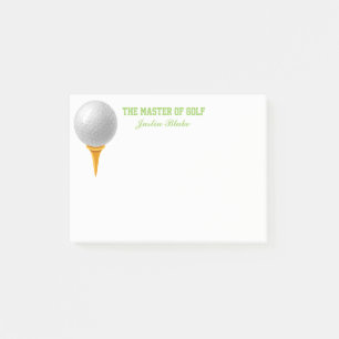 Golf Post it Notes