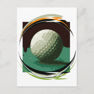 Golf Postcard