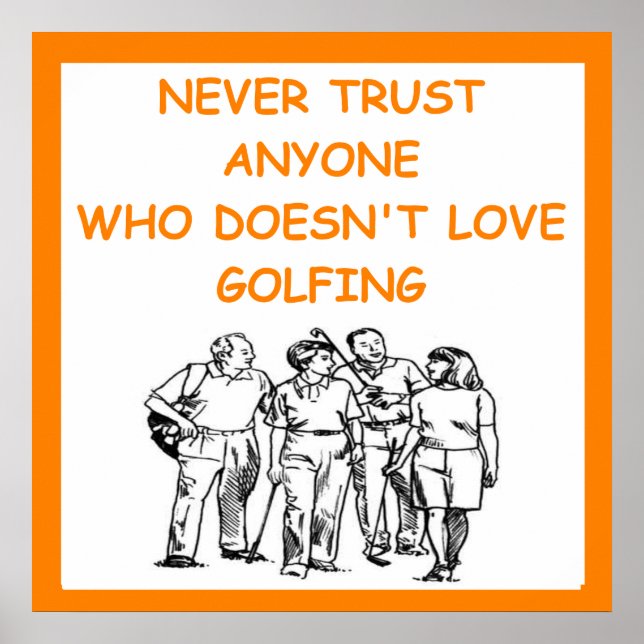 golf poster (Front)