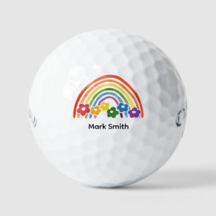 Golf Pride Month Golf Rainbow Celebration Balls