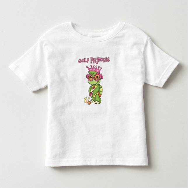 Golf Princess Toddler T-Shirt (Front)