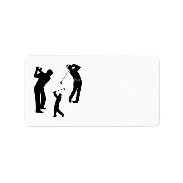 Golf Pro Label (Front)