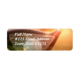 Golf Puter Mailing Label