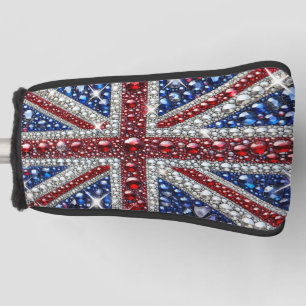 Golf Putter Cover with British Colours Design