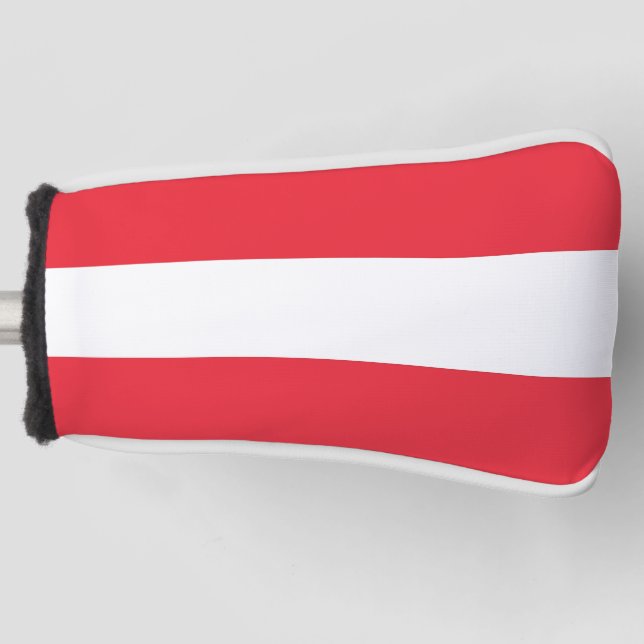 Golf Putter Cover with Flag of Austria (Front)