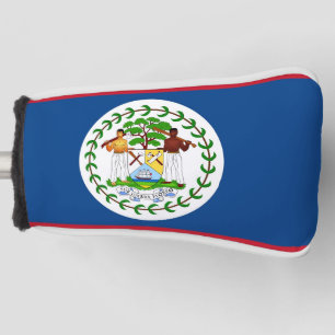 Golf Putter Cover with Flag of Belise