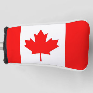 Golf Putter Cover with Flag of Canada