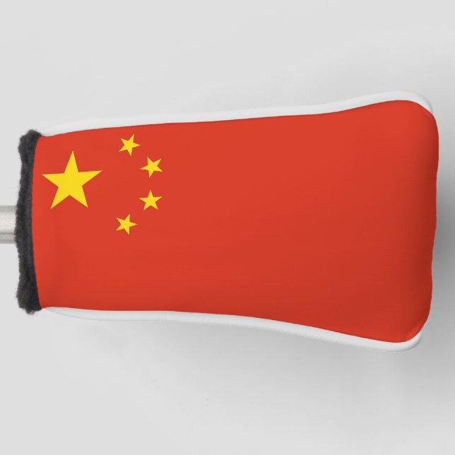 Golf Putter Cover with Flag of China (Front)