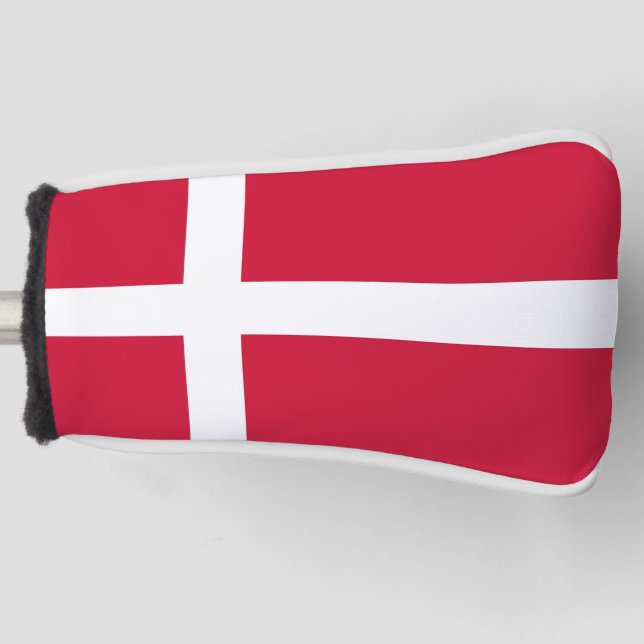 Golf Putter Cover with Flag of Denmark (Front)