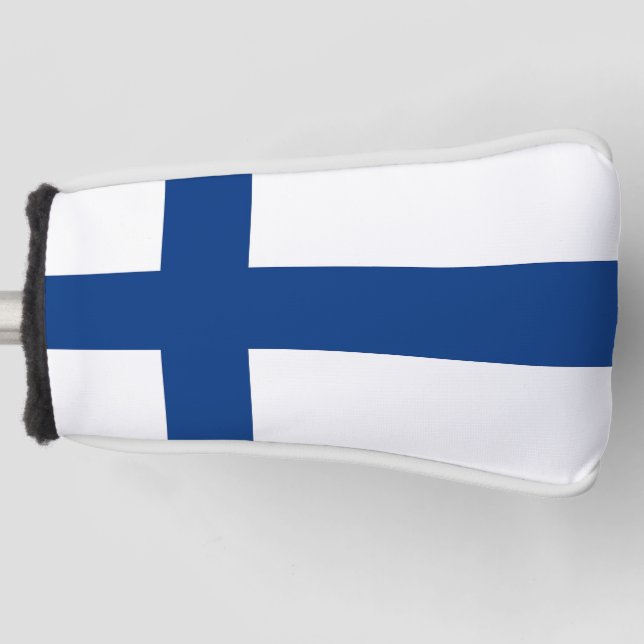 Golf Putter Cover with Flag of Finland (Front)