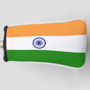 Golf Putter Cover with Flag of India