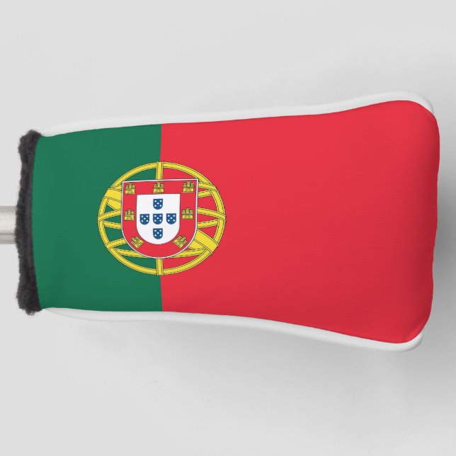 Golf Putter Cover with Flag of Portugal (Front)
