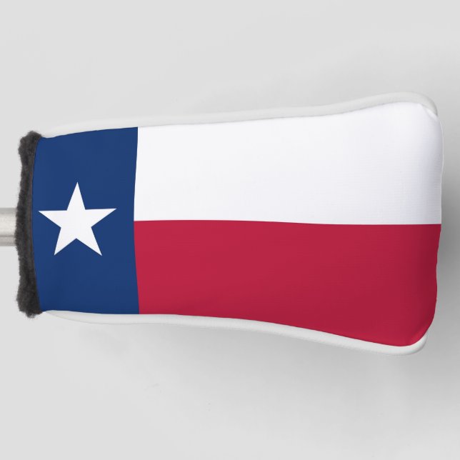 Golf Putter Cover with Flag of Texas, USA (Front)