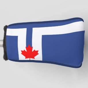 Golf Putter Cover with Flag of Toronto, Canada