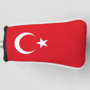 Golf Putter Cover with Flag of Turkey