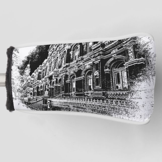 golf putter head cover (Front)