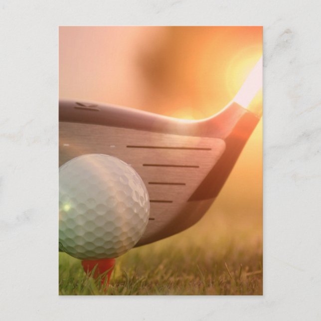 Golf Putter Postcard (Front)