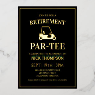 Golf Retirement