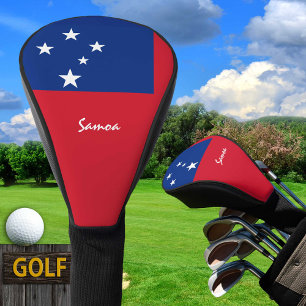 Golf Samoa & Samoa Flag / Golf Clubs Covers