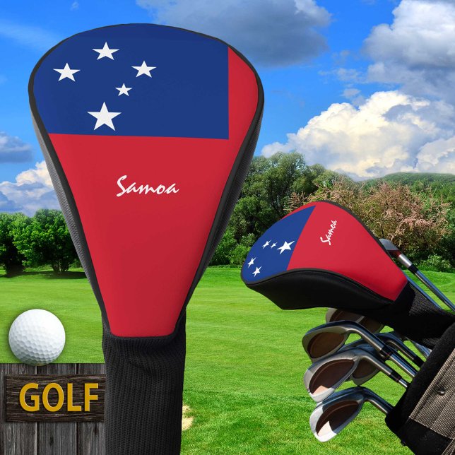 Golf Samoa & Samoa Flag / Golf Clubs Covers (Creator Uploaded)
