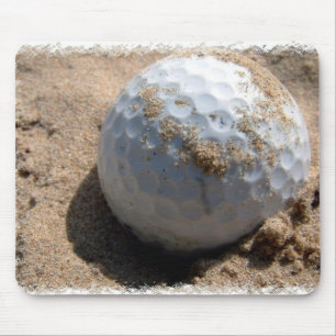 Golf Sand Pit Design Mouse Pad