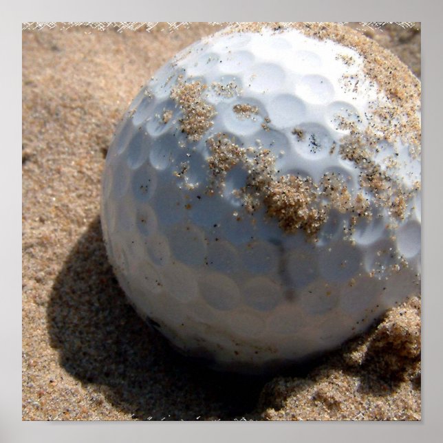 Golf Sand Trap Print (Front)