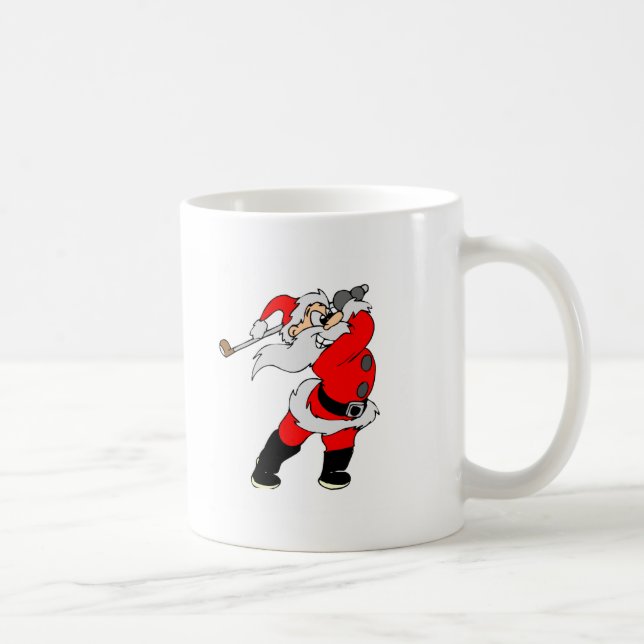 Golf Santa Coffee Mug (Right)