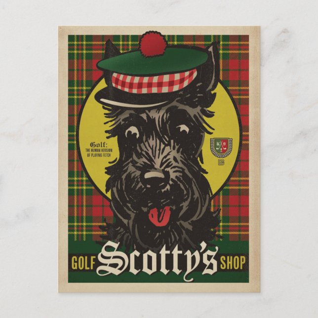 Golf Scotty's Shop Postcard (Front)