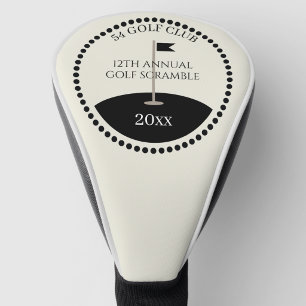 Golf Scramble Club Name Head Cover