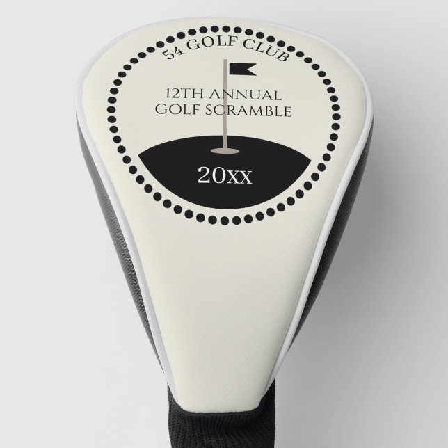 Golf Scramble Club Name Head Cover (Creator Uploaded)