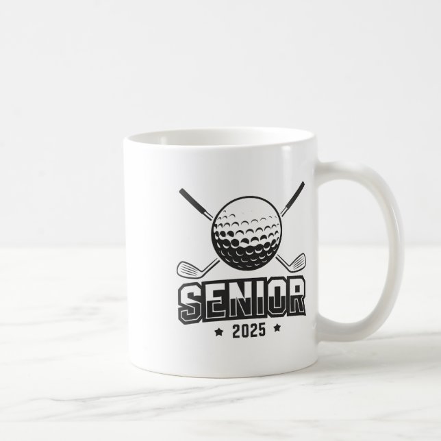 Golf Senior 2025 Cool Golf Team Players Matching  Coffee Mug (Right)