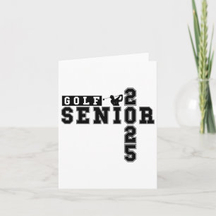 Golf Senior Night Golf Senior 2025 Graduation 57  Card