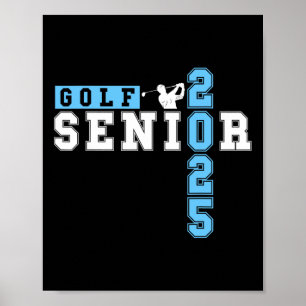 Golf Senior Night Golf Senior 2025 Graduation &#  Poster