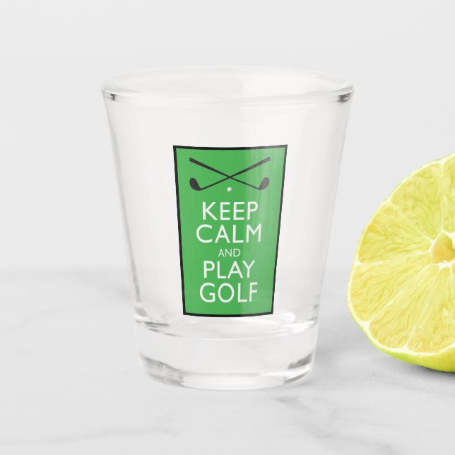 Golf Shot Glaass Glass (Front)