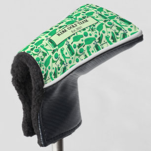 Golf Silhouette Pattern Classic branding buisness Head Cover