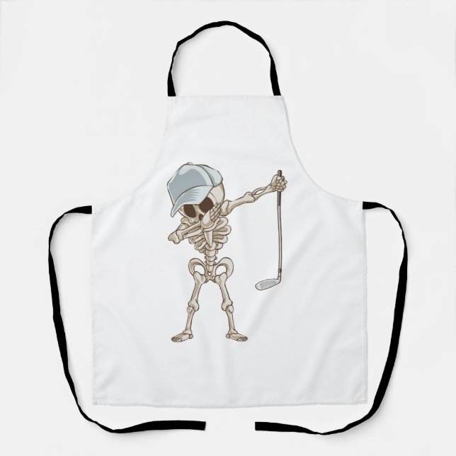 Golf Skeleton Apron (Front)