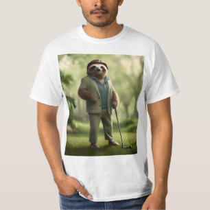 Golf Sloth, T-Shirt