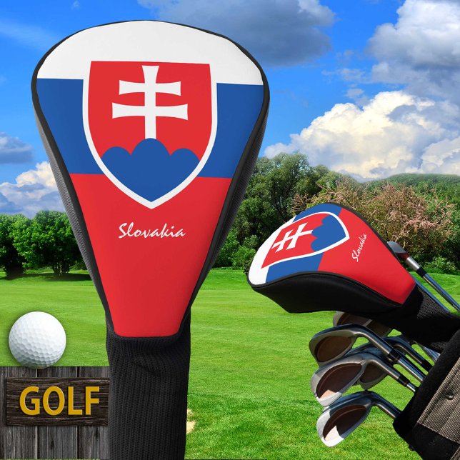 Golf Slovakia & Slovakia Flag / Golf Clubs Covers (Creator Uploaded)