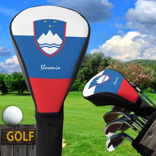 Golf Slovenia & Slovenian Flag / Golf Clubs Covers (Creator Uploaded)