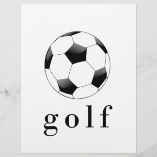 Golf Soccer Ball Funny Sports T-Shirt