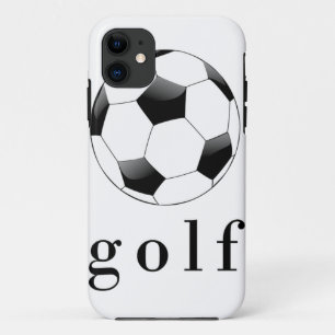 Golf Soccer Ball Funny Sports T-Shirt Case-Mate iPhone Case