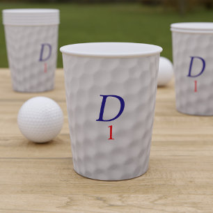 Golf Sports Birthday Party Paper Cups