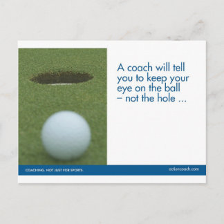 Golf Sports Postcard