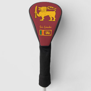 Golf Sri Lanka & Sri Lanka Flag /Golf Clubs Covers