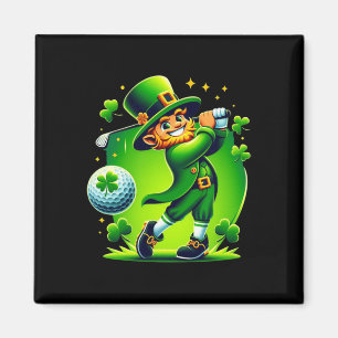 Golf St Patricks Day Golf Irish Golfing Magnet